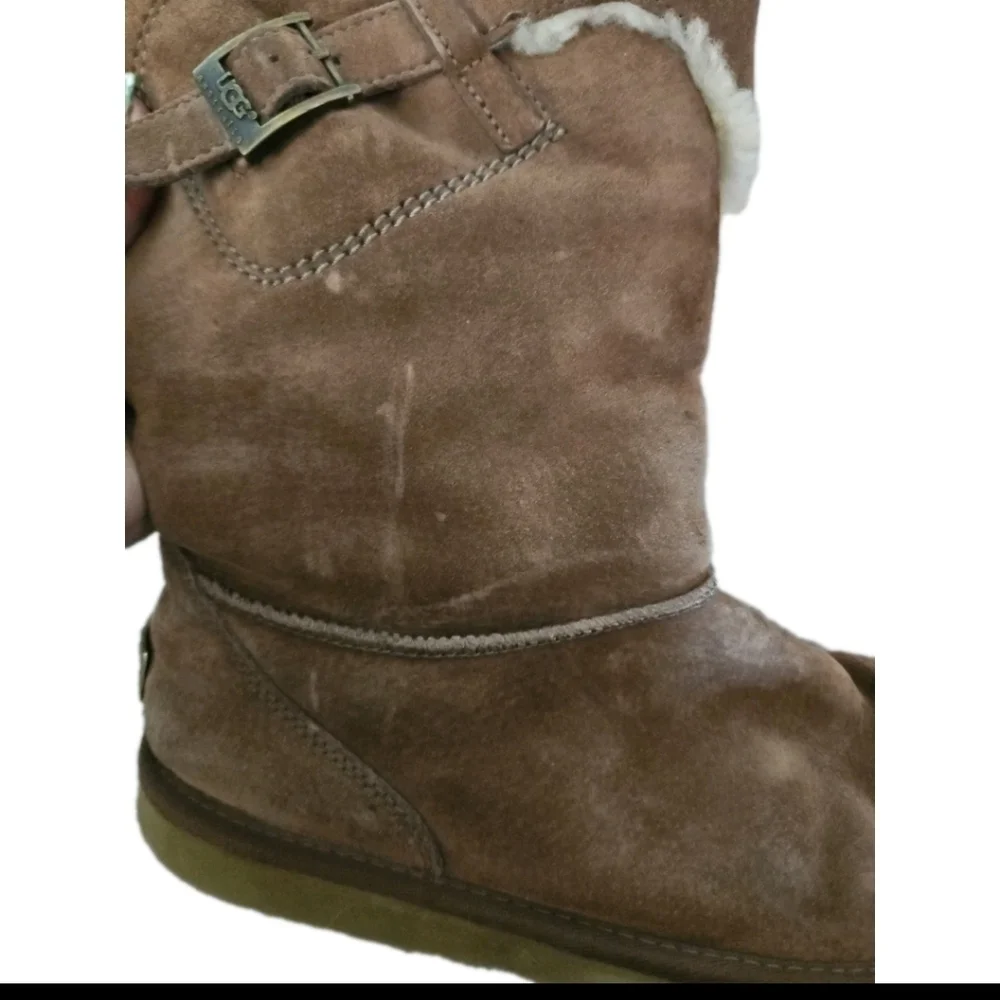 UGG Australia Womens Messenger Pocket Boots 5 Chocolate Cake (Espresso) Brown 9